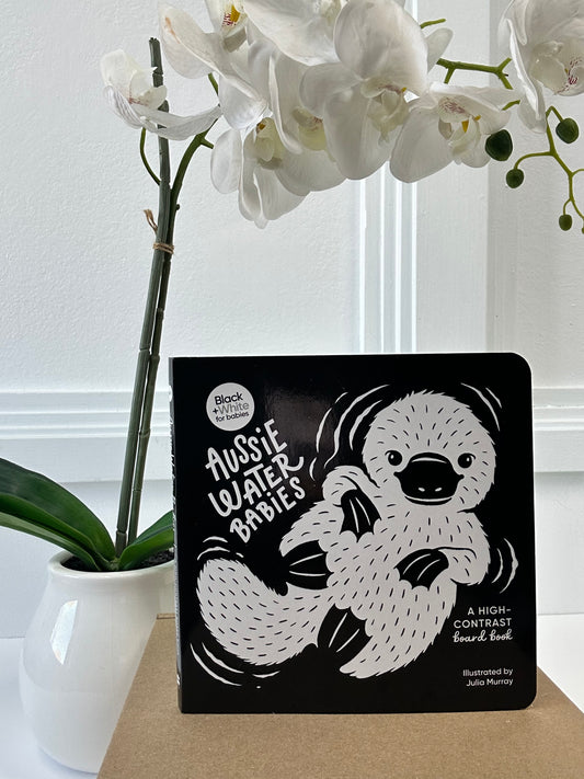 Aussie Water Babies High-contrast Board Book (Illustrated by Julia Murray)