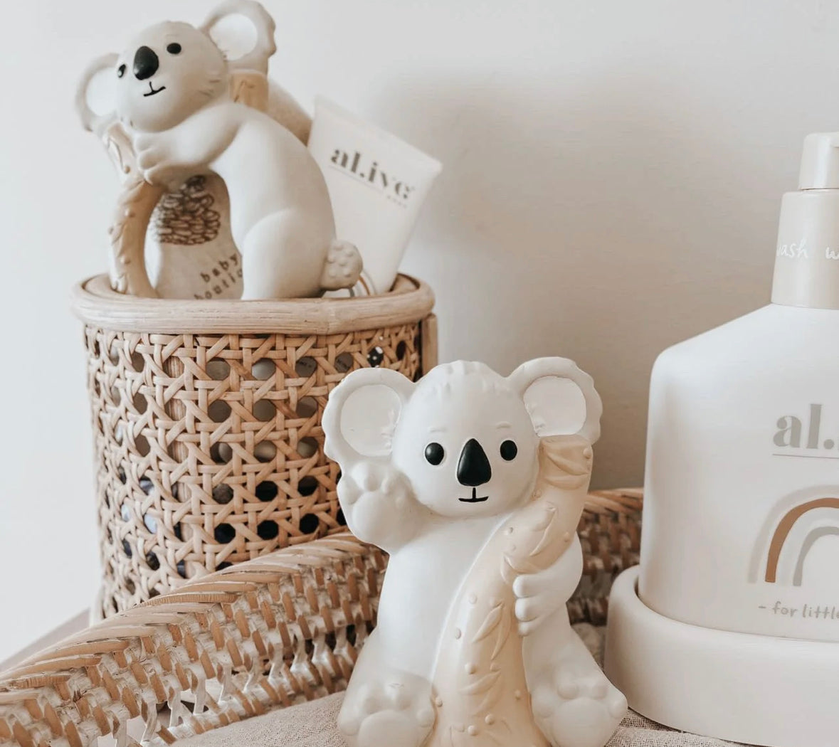 Banks The Koala - Bath Teething Rattle (By Winnie Parkes)