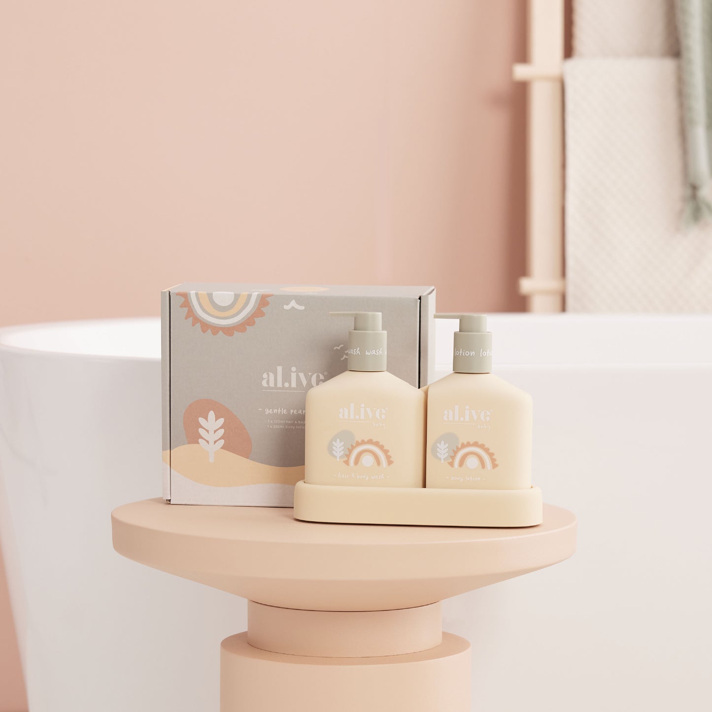 Baby Hair & Body Duo - Gentle Pear (By Al.ive Body)